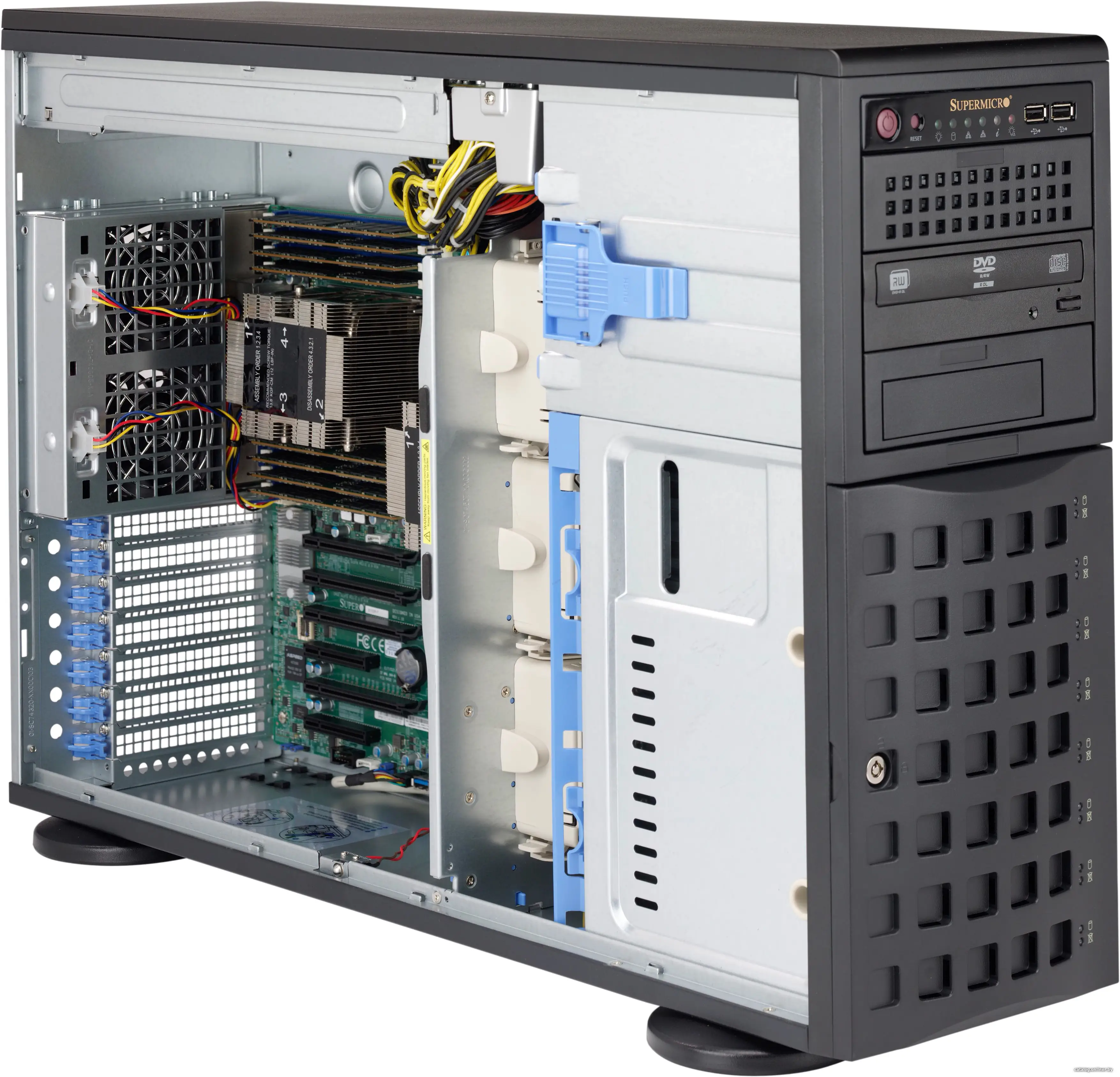 Корпус SuperMicro CSE-745BAC-R1K23B 2x1230W