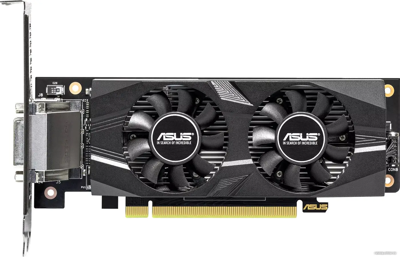 Видеокарта ASUS Dual GeForce RTX 3050 LP BRK OC Edition 6GB GDDR6 RTX3050-O6G-LP-BRK (90YV0KQ0-M0NA00)