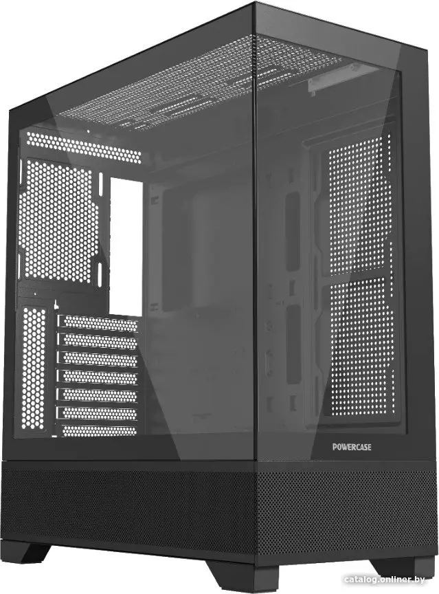 Корпус Powercase Luminous черный без БП (CLB-L0)