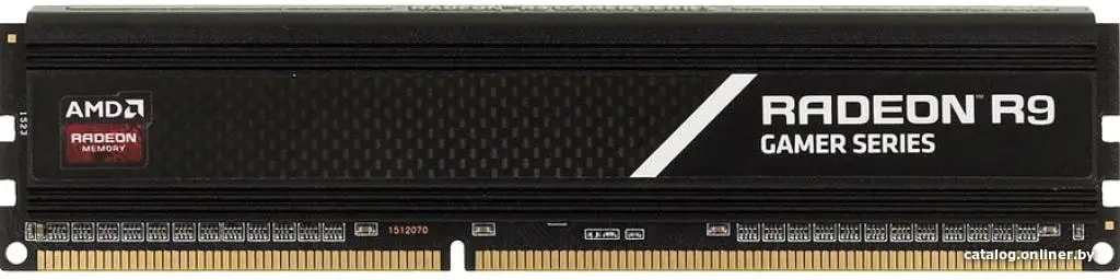 Купить Оперативная память AMD Radeon R9 Gamers Series 16GB DDR4 Black Gaming (R9S416G4006U2S), цена, опт и розница