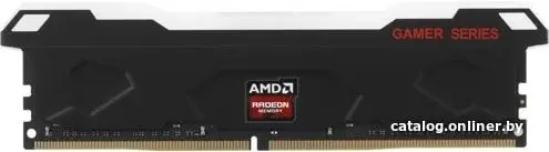 Оперативная память AMD Radeon R9 Gamers Series 16GB DDR4 Black RGB Gaming (R9S416G3206U2S-RGB)