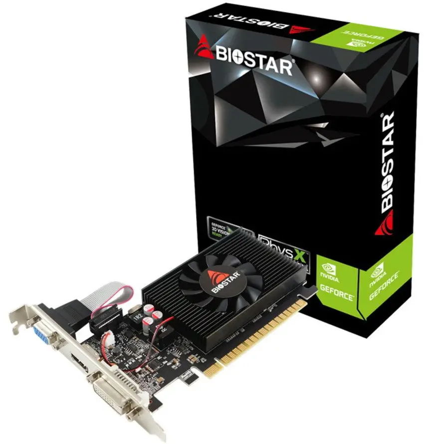 Видеокарта Biostar GT710-2GB DDR3 (VN7103THX6)