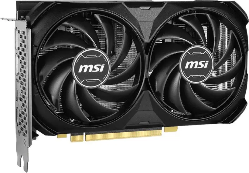 Видеокарта MSI GeForce RTX 4060 Ti Ventus 2X Black E1 OC 8G GDDR6