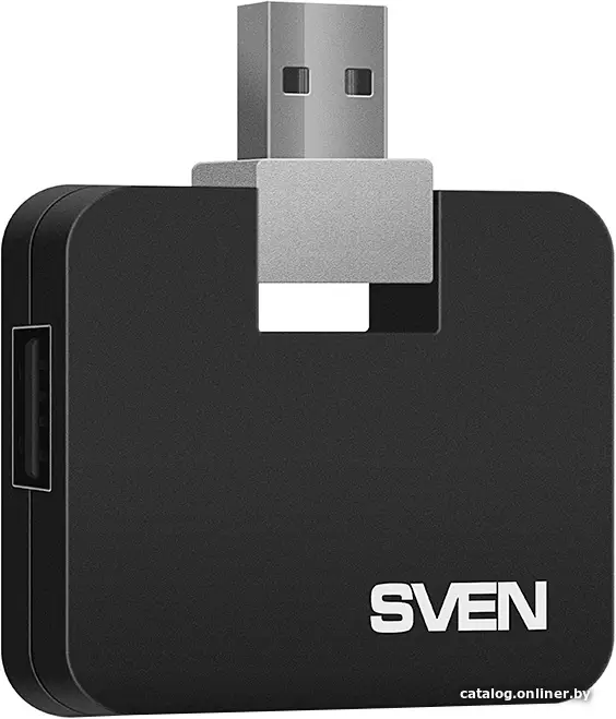 Купить USB-концентратор SVEN HB-677 Black, цена, опт и розница