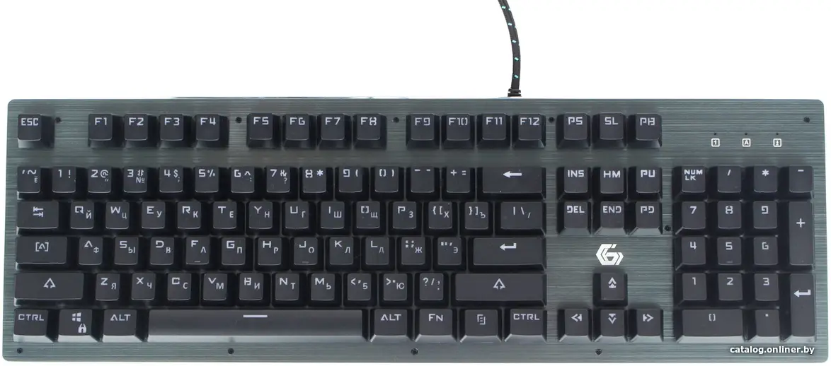 Купить Клавиатура Gembird KB-G550L Chaser, USB, Black, цена, опт и розница