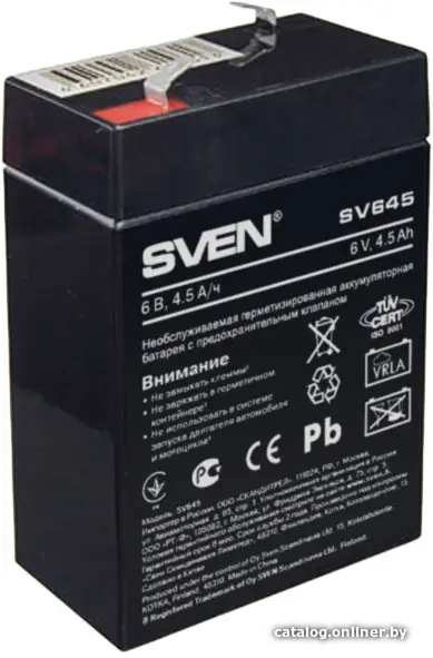 Купить Аккумулятор для ИБП SVEN SV645, цена, опт и розница