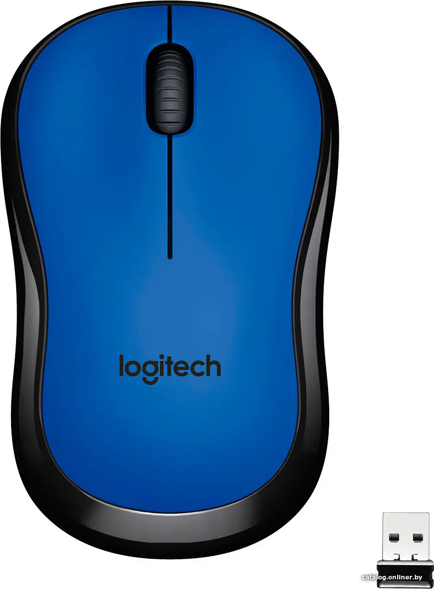Купить Мышь Logitech M220 Silent (синий) [910-004879], цена, опт и розница