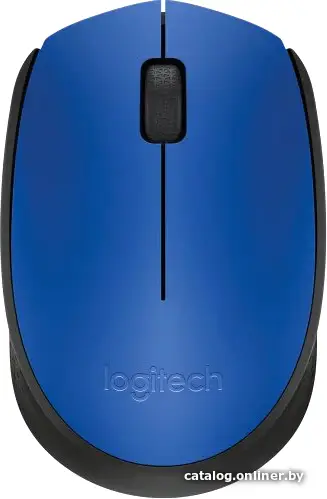 Купить Мышь Logitech M170 Wireless (синий) (910-004647), цена, опт и розница