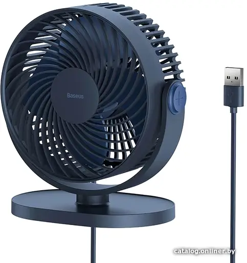 Купить Настольный вентилятор Baseus ACYY000003 Baseus Serenity Desktop Fan (BS-HF013) Blue 243561, цена, опт и розница
