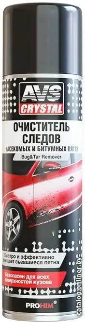 Купить Очиститель следов насекомых и битумных пятен 335 мл AVS  AVK-027, цена, опт и розница