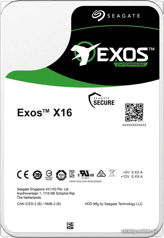 Купить Жесткий диск 16Tb Seagate Exos X16 ST16000NM001G, цена, опт и розница