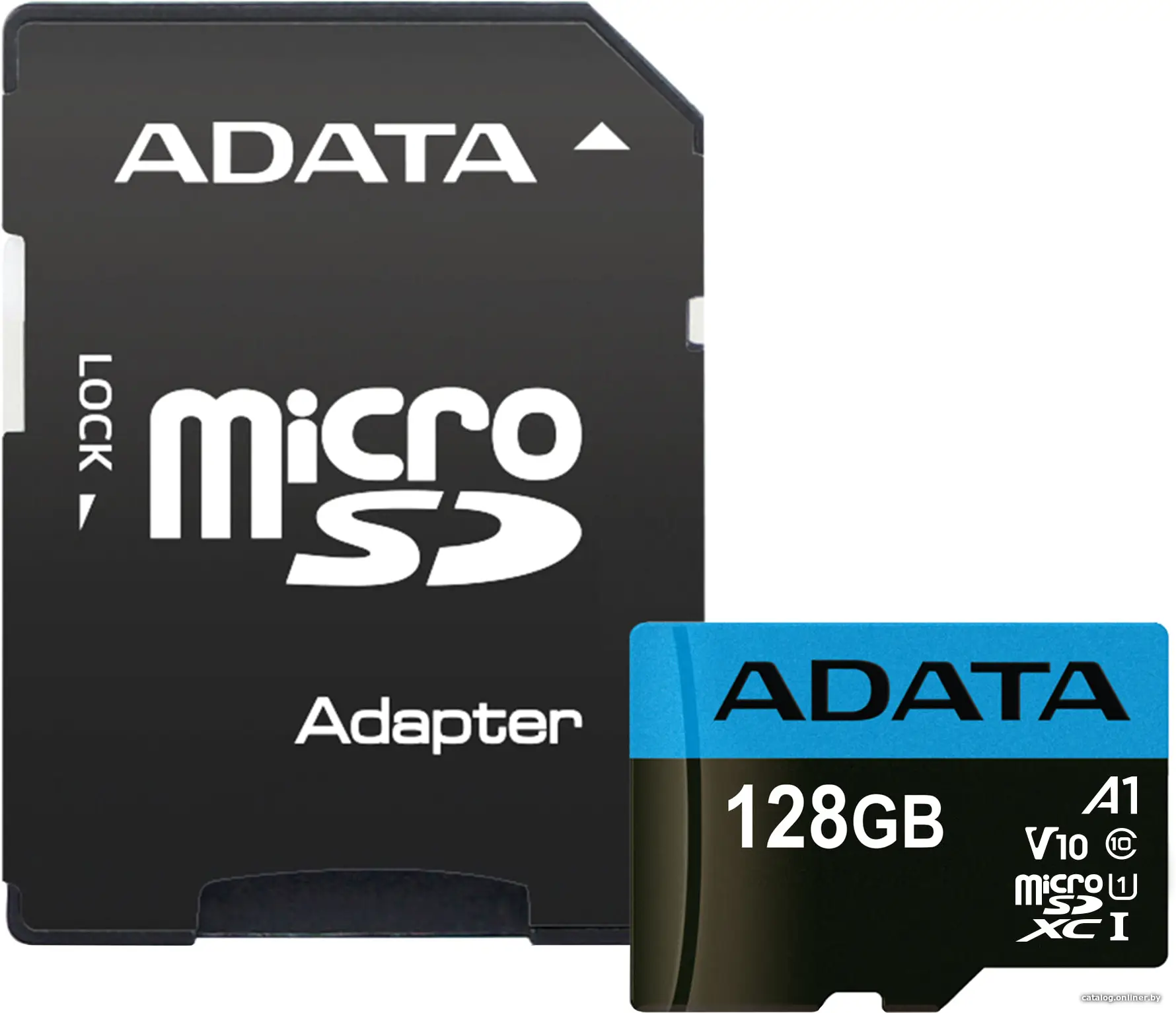 Купить Карта памяти MicroSDXC 128Gb ADATA Premier A1 Class10 UHS-II U3 + адаптер, цена, опт и розница