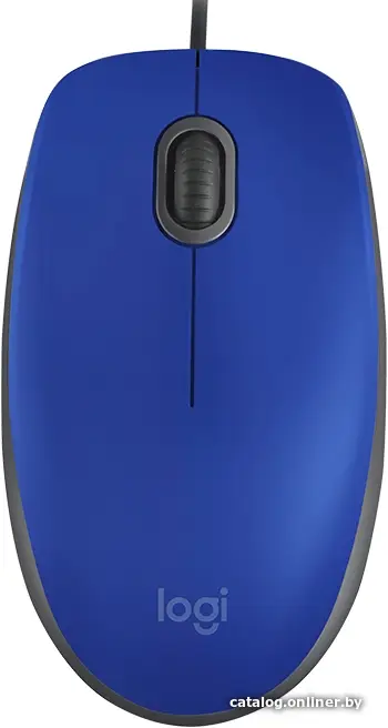 Купить Мышь Logitech Mouse M110 SILENT Blue (910-005500), цена, опт и розница