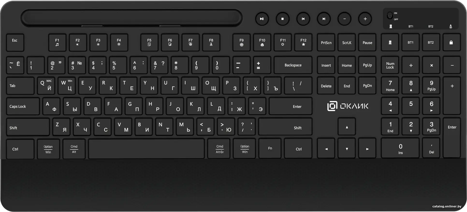 Купить Клавиатура Oklick 865S черный, цена, опт и розница