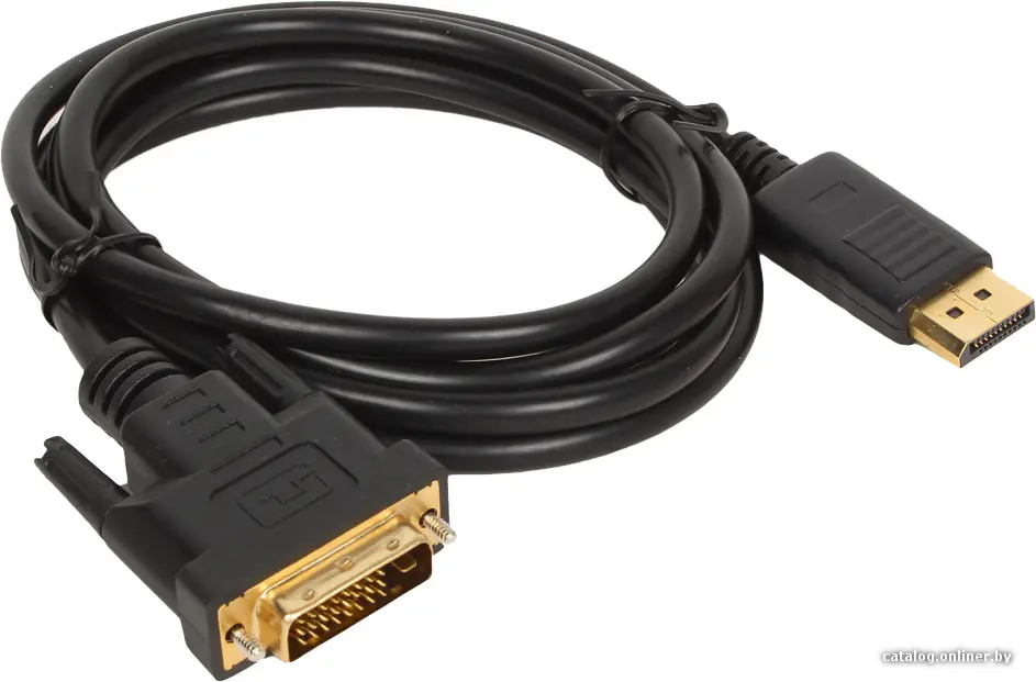 Купить Кабель DisplayPort M вилка - DVI 25M вилка 1,8м Telecom TA668-1.8M, цена, опт и розница