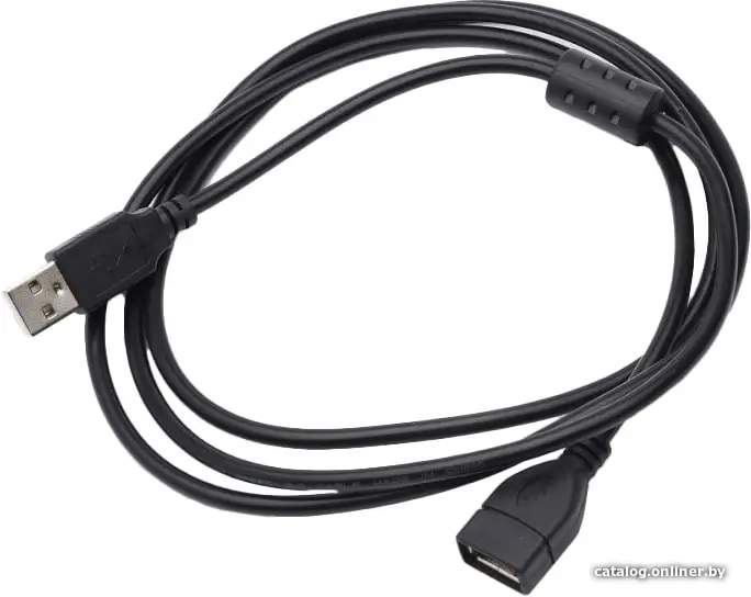 Купить Удлинитель USB 2.0 AM вилка - AF розетка 1,5м Atcom AT7206, цена, опт и розница