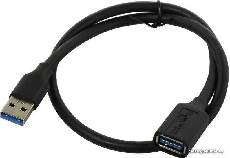 Купить Удлинитель USB 3.0 AM вилка - AF розетка 0,5м Telecom TUS708-0.5M, цена, опт и розница