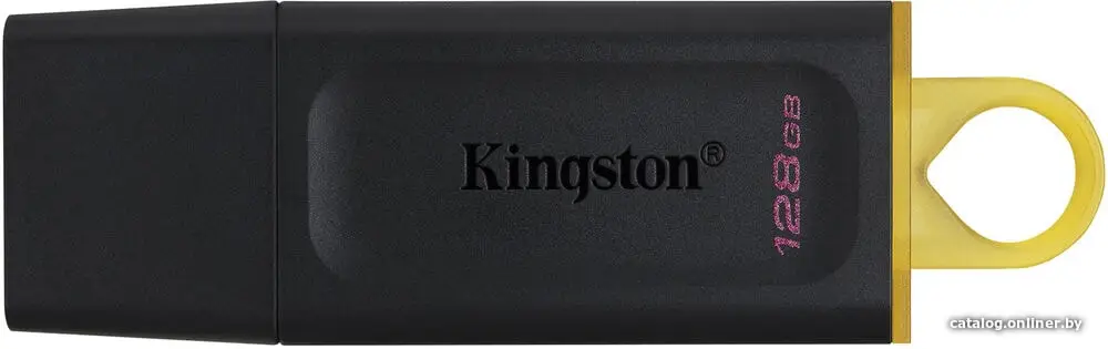 Купить USB 3.0 накопитель 128Gb Kingston DataTraveler Exodia DTX/128GB черный/желтый, цена, опт и розница