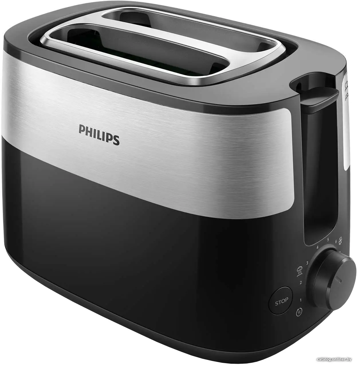 Купить Тостер Philips HD2516 черный/стальной, цена, опт и розница