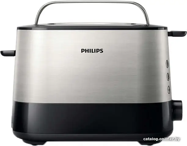 Купить Тостер Philips HD2637/90 830Вт черный/серебристый, цена, опт и розница