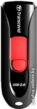 Купить USB 2.0 накопитель 16Gb Transcend 590 черный, цена, опт и розница