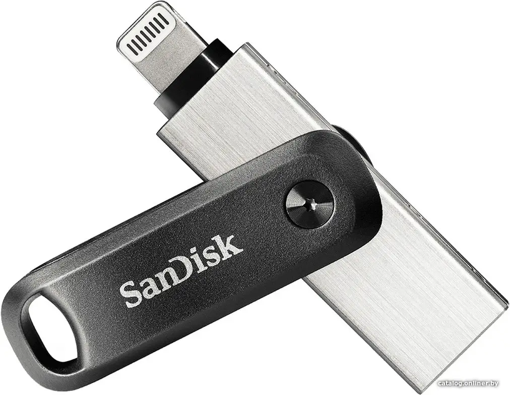 Купить USB 3.0 накопитель 256Gb SanDisk iXpand Flash Drive Go for iPhone and iPad SDIX60N-256G-GN6NE, цена, опт и розница