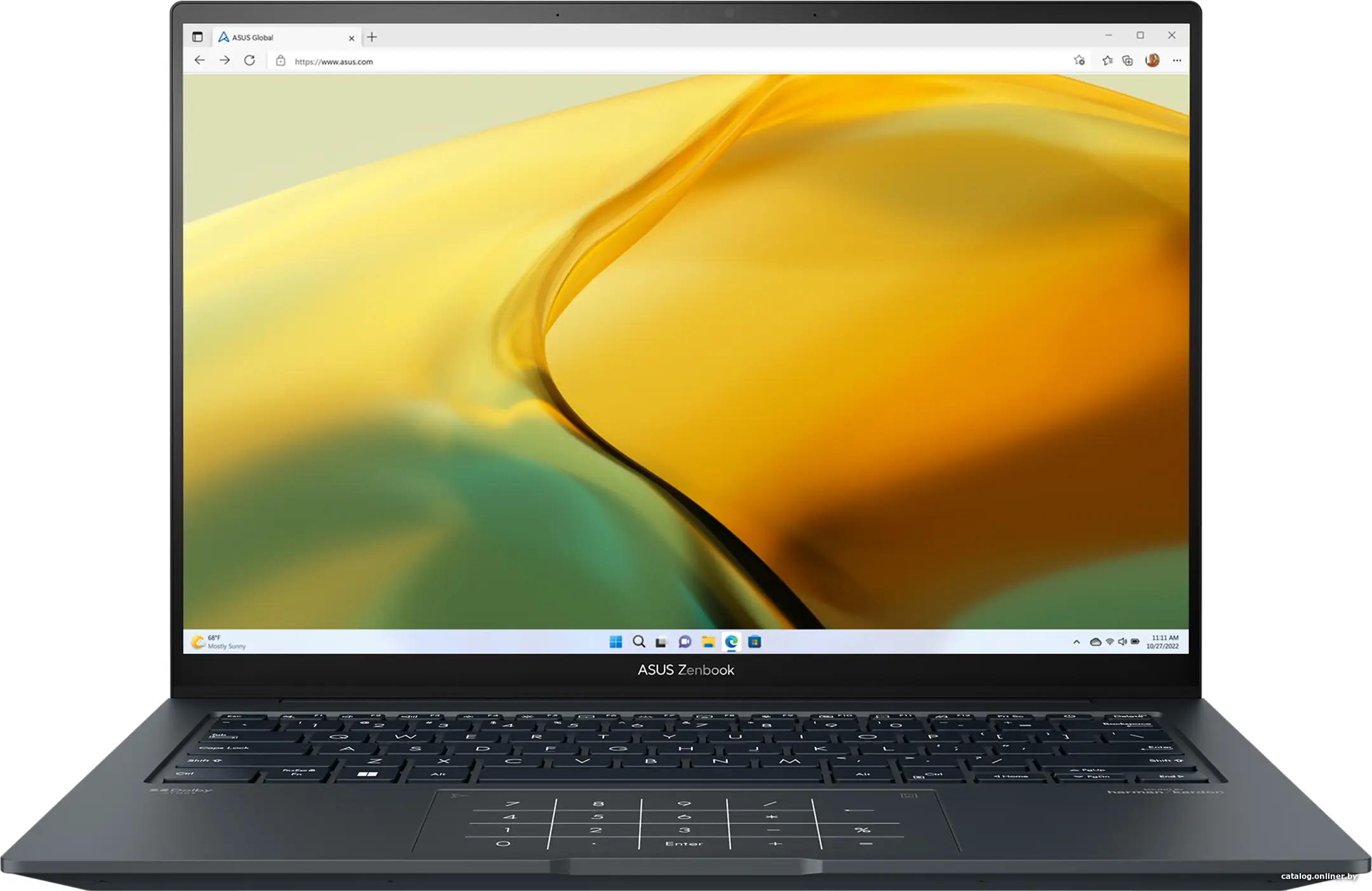Купить Ноутбук Asus ZB UX3404VA-M9091X OLED 14' CI9-13900H 16GB/1TB W11P, цена, опт и розница